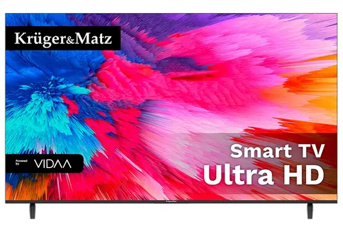 Televizor LED Kruger&Matz 139 cm (55inch) KM0255UHD-V3, Ultra HD 4K, Smart TV, WiFi, CI+