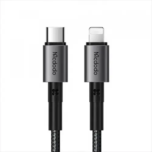 Cablu Date/Incarcare McDodo CA-2850, USB-C - Lightning, 36W, 1.2m (Negru)
