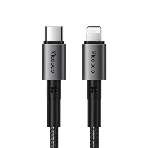 Cablu Date/Incarcare McDodo CA-2850, USB-C - Lightning, 36W, 1.2m (Negru)