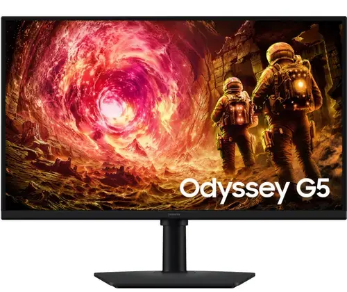 Monitor Gaming IPS LED Samsung 27inch LS27FG502EUXEN, QHD (2650 x 1440), HDMI, DisplayPort, Pivot, 180 Hz, 1 ms (Negru)
