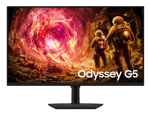 Monitor Gaming IPS LED Samsung 32inch LS32FG502EUXEN, QHD (2650 x 1440), HDMI, DisplayPort, Pivot, 180 Hz, 1 ms (Negru)
