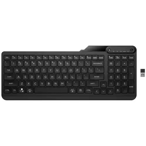 Tastatura HP 475 Dual-Mode, Wireless 2.4Ghz, Bluetooth (Negru)