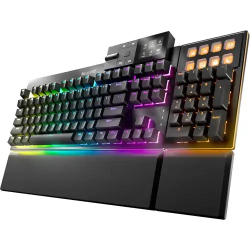 Tastatura gaming Be quiet! Dark Mount, iluminare aRGB, Silent Tactile Switches, Wired, UBS, modulara (Negru)