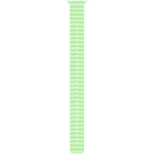 Curea Smartwatch Apple MGCM4ZM/A pentru Watch 49mm, Ocean Band Extension, Black Titanium Finish (Verde deschis)