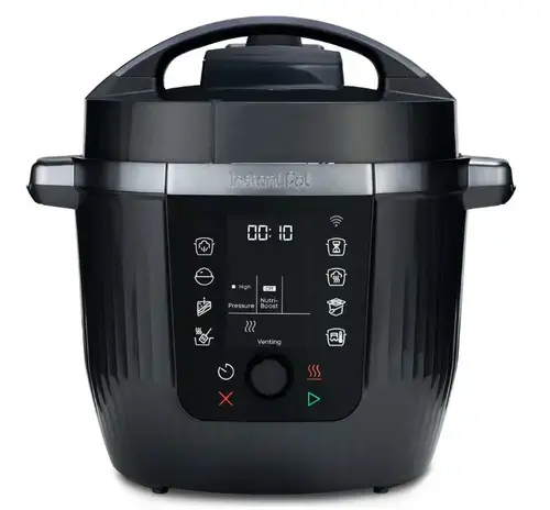 Multicooker Instant Pot PRO MAX 5.7L, vas intern din Inox, 10 functii, control la distanta prin Wi-Fi, 1000-1200W (Negru)
