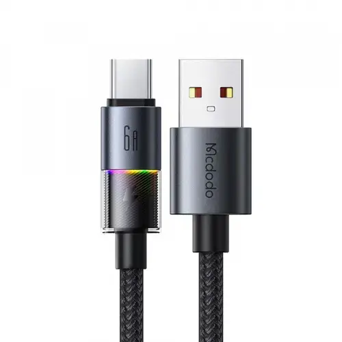 Cablu Date/Incarcare McDodo CA-8180 Colorful, USB-A - USB-C, 66W, 1.2m