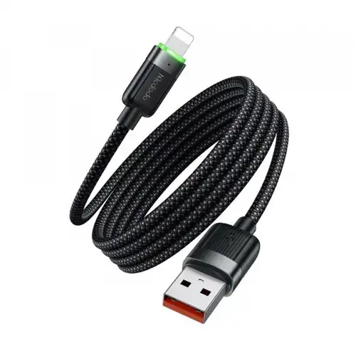Cablu Date/Incarcare McDodo CA-6000 Self Winding, USB-A - Lightning, 18W, 1.2m