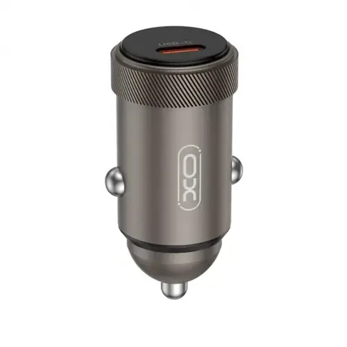 Incarcator Auto XO Design CC70, 30W, 3A, 1 x USB-C (Negru)