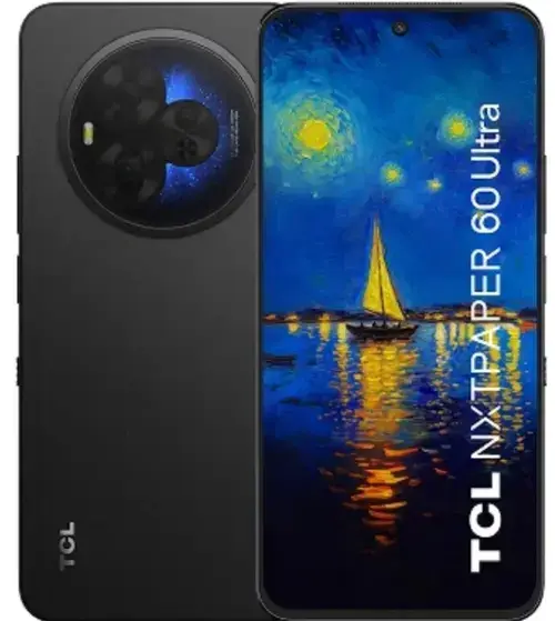Telefon Mobil TCL NxtPaper 60 Ultra, Procesor Mediatek Dimensity 7400 Octa-Core, IPS LCD Capacitive Touchscreen 7.2inch, 12GB RAM, 512GB Flash, Camera Tripla 50 + 50 + 8 MP, Wi-Fi, 5G, Dual Sim, Android (Negru)