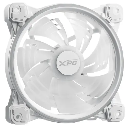 Ventilator XPG Hurricane, iluminage aRGB, 2000rpm (Alb)