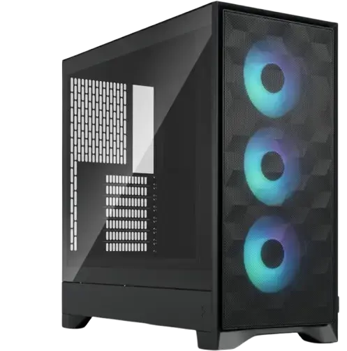 Carcasa Fractal Design Pop 2 Air, iluminare RGB, Middle Tower, Fara sursa (Negru)