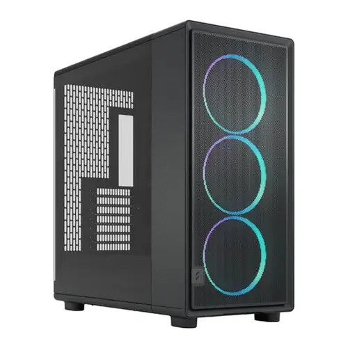 Carcasa Fractal Design Epoch XL Light Tint, iluminare RGB, Full Tower, Fara sursa (Negru)