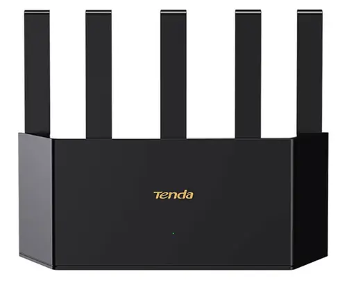 Router Wireless Gigabit TENDA TX2L Pro AX1500, Wi-Fi 6, Dual-Band 300 + 1201 Mbps (Negru)
