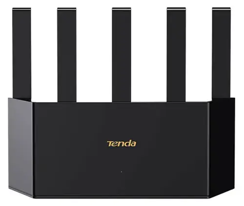 Router Wireless Gigabit TENDA TX12L Pro AX3000, Wi-Fi 6, Dual-Band 574 + 2402 Mbps (Negru)