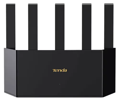 Router Wireless Gigabit TENDA TX12L Pro AX3000, Wi-Fi 6, Dual-Band 574 + 2402 Mbps (Negru)