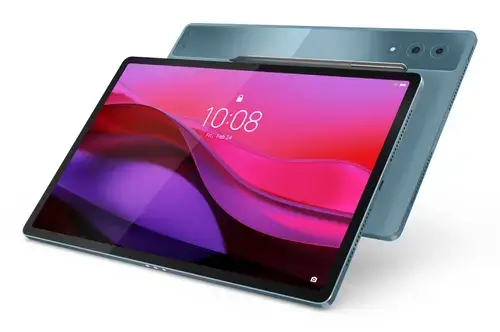 Tableta Lenovo Yoga Tab Plus, Procesor Qualcomm Snapdragon 8 Gen 3, Ecran 3K 12.7inch, 16GB RAM, 256GB Flash, Wi-Fi, Android, Bluetooth + Lenovo 2-in-1 Keyboard Pack + Lenovo Tab Pen Pro (Albastru)