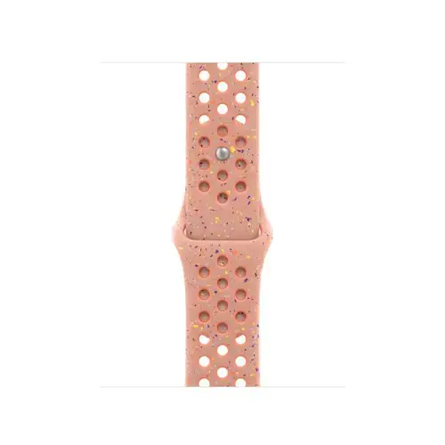 Curea Smartwatch Apple MGAU4ZM/A pentru Watch 42mm, Nike Sport Band, M/L (Roz)