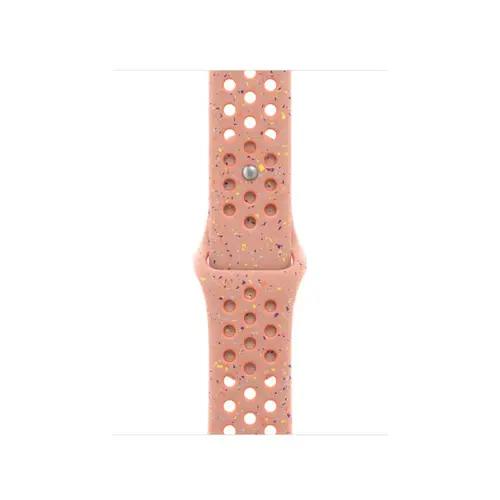 Curea Smartwatch Apple MGAU4ZM/A pentru Watch 42mm, Nike Sport Band, M/L (Roz)