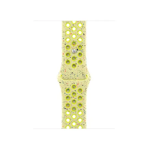 Curea Smartwatch Apple MGA94ZM/A pentru Watch 42mm, Nike Sport Band, S/M (Verde)