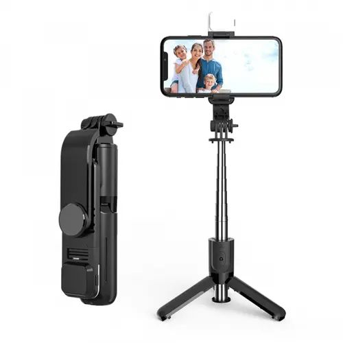 Selfie Stick Bluetooth Techsuit L11s, Universal (Negru)