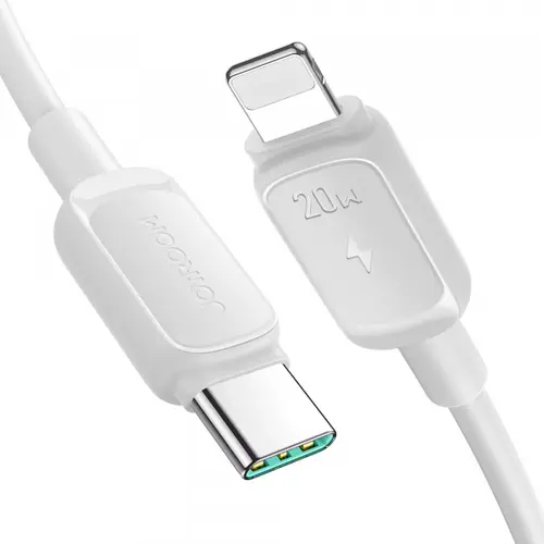 Cablu Date/Incarcare Joyroom S-A14, USB-C - Lightning, 30W, 1.2m (Alb)
