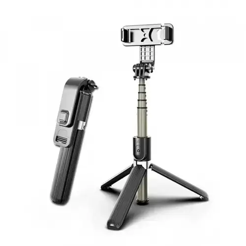 Selfie Stick Bluetooth Techsuit L03, Universal (Negru)