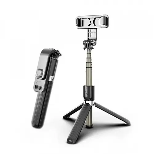 Selfie Stick Bluetooth Techsuit L03, Universal (Negru)