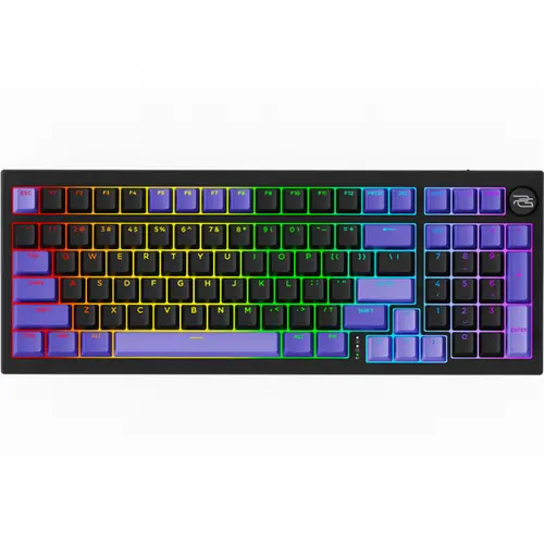 Tastatura Gaming Wireless Proove Slicker Pro, RGB, BT / Wi-Fi / Wired, 1.8m, Negru