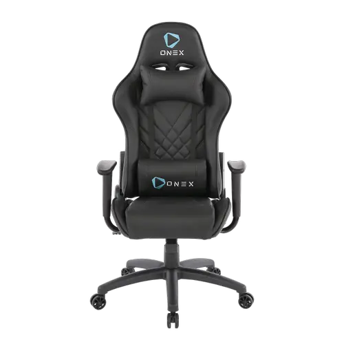 Scaun Gaming ONEX GX220 AIR, Max 125 kg, Spuma, Cadru metalic, PVC (Negru)