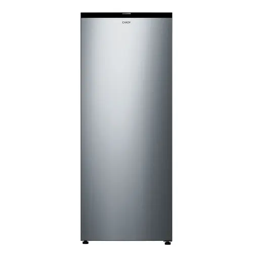 Congelator vertical Candy CNUQ2L513EX, 169 l, Clasa E, 4 sertare si 1 raft, H 138 cm (Inox)