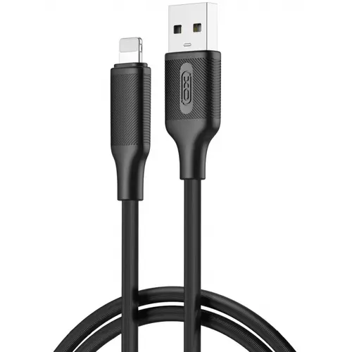 Cablu Date/Incarcare XO Design NB265, USB-A - Lightning, 18W, 1m (Negru)
