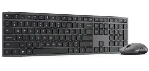 Kit tastatura si mouse Wireless LENOVO 700, USB, Bluetooth, Layout US INT (Gri)