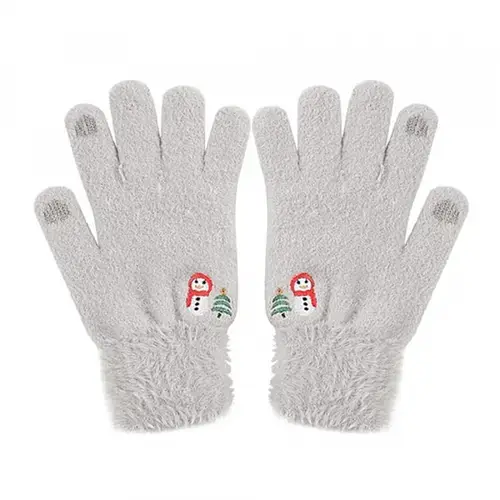 Manusi De Iarna Tactile Dama Techsuit ST0011, Marime 17cm (Gri)