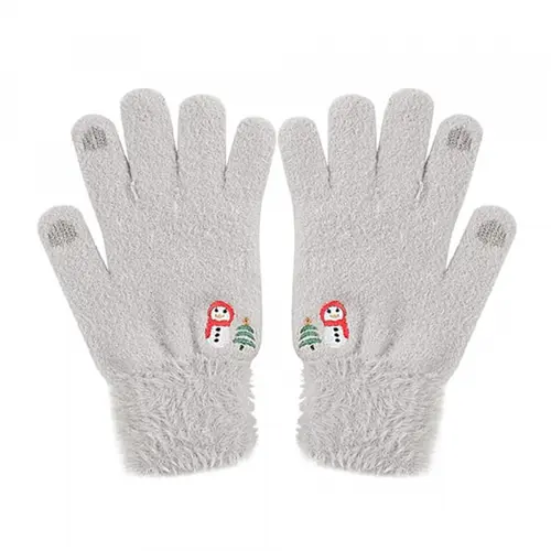 Manusi De Iarna Tactile Dama Techsuit ST0011, Marime 17cm (Gri)