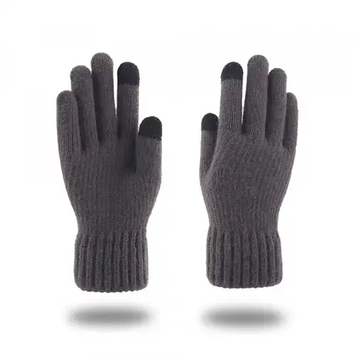 Manusi De Iarna Tactile Unisex Techsuit ST0012, Marime 22cm (Gri)