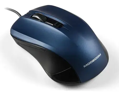 Mouse Optic Modecom MC-M9.1, 1600 DPI, USB (Albastru)