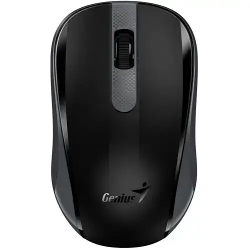 Mouse Genius, „NX-8008S”, PC sau NB, wireless, 2.4GHz, optic, 1200 dpi, butoane/scroll 3/1, Negru