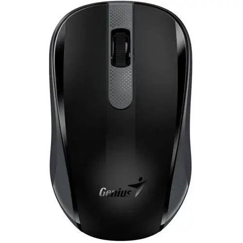 Mouse Genius, „NX-8008S”, PC sau NB, wireless, 2.4GHz, optic, 1200 dpi, butoane/scroll 3/1, Negru
