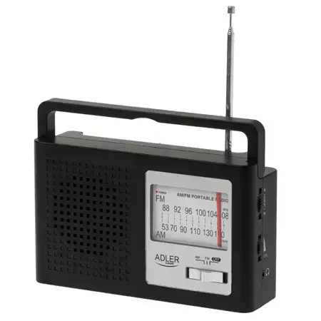 Radio Adler AD 1909, AM, FM (Negru)