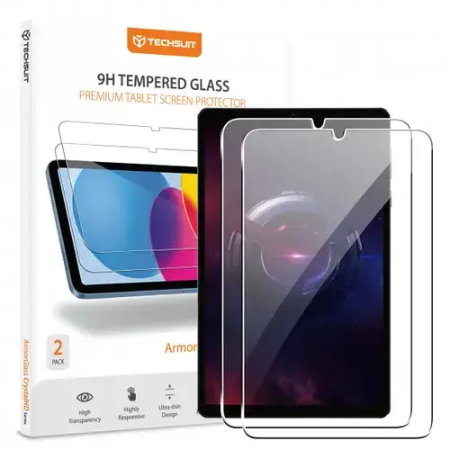 Folie de protectie Ecran Techsuit ArmorGlass CrystalHD pentru Lenovo Legion Y700 (2025), Sticla Securizata, Full Glue, Set 2 bucati