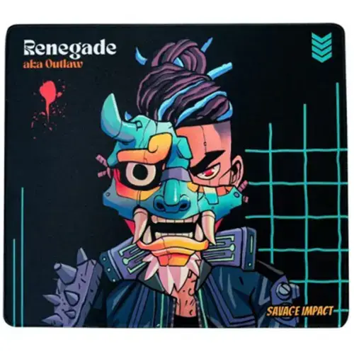 Mousepad A4TECH Bloody Renegade Midnight, 450 x 400 x 5 mm (Multicolor)
