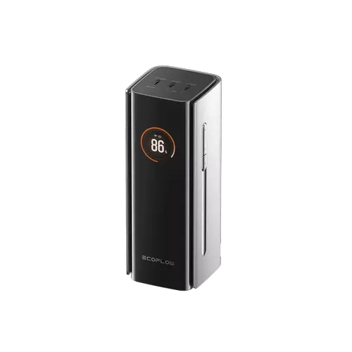 Baterie externa EcoFlow RAPID Pro 20000 mAh, 230W, cablu incorporat (Gri)