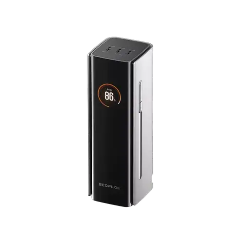 Baterie externa EcoFlow RAPID Pro, 27650 mAh, 300W, cablu incorporat de 140W (Gri)