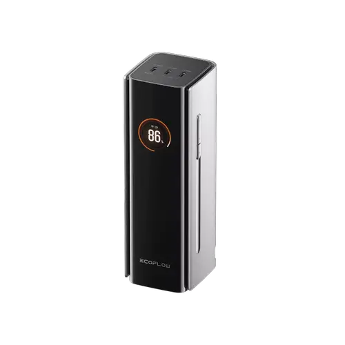 Baterie externa EcoFlow RAPID Pro, 27650 mAh, 300W, cablu incorporat de 140W (Gri)