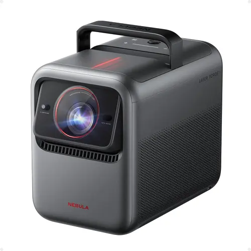 Videoproiector Nebula X1 4K Triple Laser, 3840x2160 UHD, 3500 ANSI Lumens, Dolby Audio Smart AI, Difuzoare 15W × 2 + 5W ×2 (Gri)