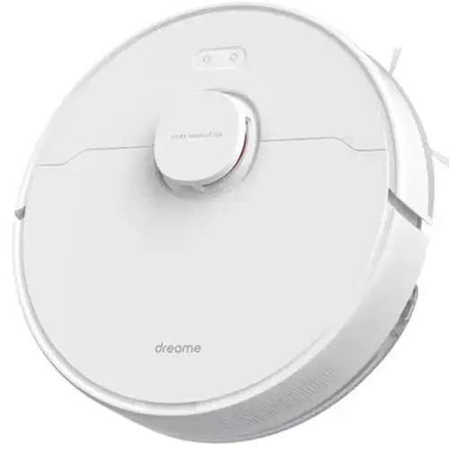 Aspirator robot Dreame D10s, Aspirare Umeda/Uscata, 5200 mAh, Recipient praf 570 ml, Recipient apa 235 ml, Autonomie 280 min (Alb)