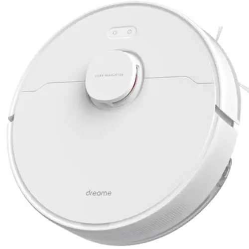Aspirator robot Dreame D10s, Aspirare Umeda/Uscata, 5200 mAh, Recipient praf 570 ml, Recipient apa 235 ml, Autonomie 280 min (Alb)
