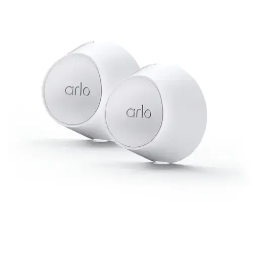 Set 2 Sisteme de fixare magnetica de perete pentru camere de supraveghere Arlo (Alb)