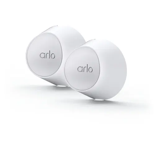 Set 2 Sisteme de fixare magnetica de perete pentru camere de supraveghere Arlo (Alb)