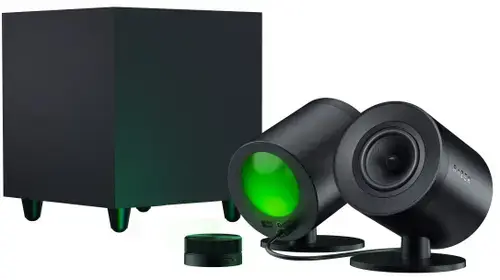 Boxe 2.1 Razer Nommo V2 Pro, Bluetooth si USB (Negru)